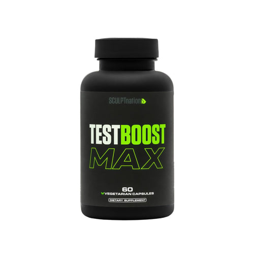 Sculpt Nation by V Shred Test Boost Max - Testosterone Supplement for Men - Tribulus Terrestris for Men - Natural Energy, Stamina, and Strength Booster - 60 Gluten Free Capsules