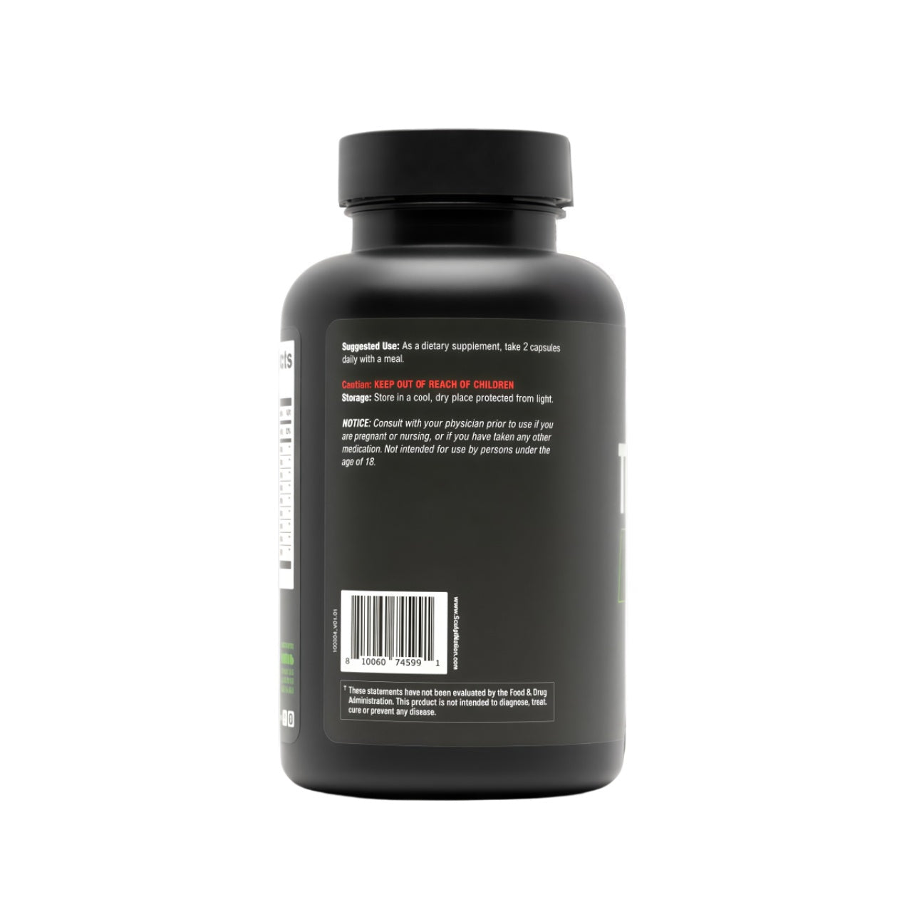 Sculpt Nation by V Shred Test Boost Max - Testosterone Supplement for Men - Tribulus Terrestris for Men - Natural Energy, Stamina, and Strength Booster - 60 Gluten Free Capsules
